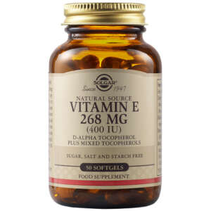 Solgar Vitamin E 268mg 400iu 50 μαλακές κάψουλες