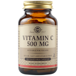 Solgar Vitamin C 500mg 100 φυτικές κάψουλες